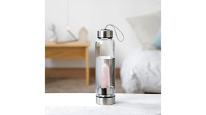 Garrafa com Quartzo Rosa 550ml - Zimanspa