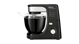 Batedeira Planetária Philco PHP500 Turbo 12 Velocidades 500w Preta - 127v - Philco