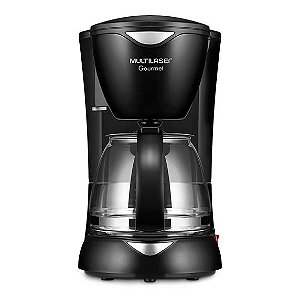 Cafeteira Elétrica Gourmet 15 Xícaras Jarra de Vidro Filtro Permanente e Colher Dosadora Multilaser - BE01