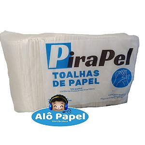 Papel Toalha Interfolhas Branco 20x21 (1000 folhas) - Babypel
