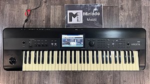 Teclado Workstation Korg Krome 61 + Pack de Timbres - Produto Usado
