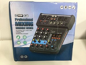 Mesa de mixagem Bomge BMG 04F - Produto novo
