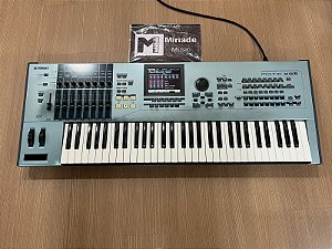 Teclado Workstation Yamaha Motif XS 6 + Memória de 1 Gb + Pack de Timbres - Produto Seminovo