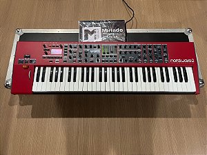 Teclado Sintetizador Nord Wave 2 + Hard Case - Produto em Estado de Novo