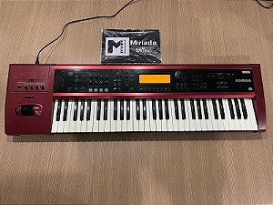 Teclado Workstation Korg Karma + EXB PCM 08 - Teclado Seminovo
