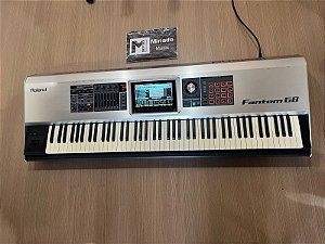 Teclado Workstation Fantom G8 + Bag Original Roland - Produto Usado