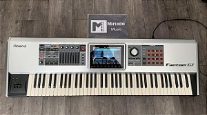 Teclado Workstation Roland Fantom G7 + Memória Sample 1Gb + Pack de timbres - Produto Usado