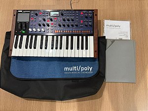 Sintetizador Korg MultiPoly + Bag Original Korg + Capa - Produto Seminovo