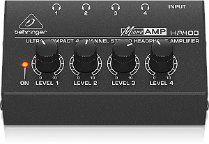 Amplificador de Fones Behringer Powerplay HA 400 - Prodtuo Novo