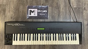 Teclado Sintetizador Vintage Roland U 20 - Produto Vintage