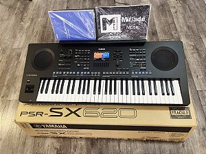 Teclado Arranjador Yamaha PSR SX 620 - Produto Seminovo