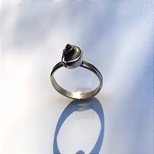 Anel "Amorita espiral"