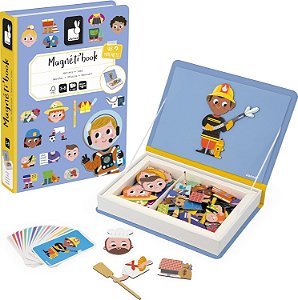Livro Magnético- Profissões