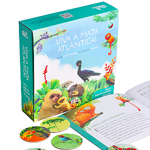 Viva a Mata Atlântica! (kit livro e jogo da memória)