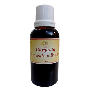 Garganta Sinusite e Rinite 30 ml Extrato