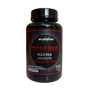 Cafeína 1000mg 120 capsulas - BV Nutrition