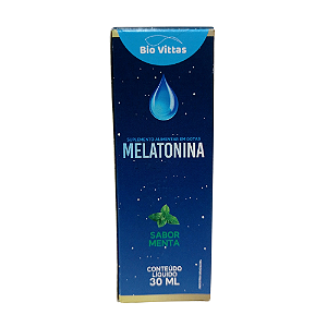 Melatonina Gotas 30ml Sabor Menta- Bio Vits