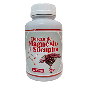 Cloreto de Magnésio com Sucupira 500mg 100 cápsulas - Bio Vitts