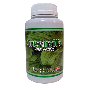 Chá Verde 500mg 100 Cápsulas - Bio vittas