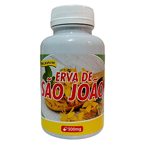 Erva de São João 500mg  100 Cápsulas - Bio vittas