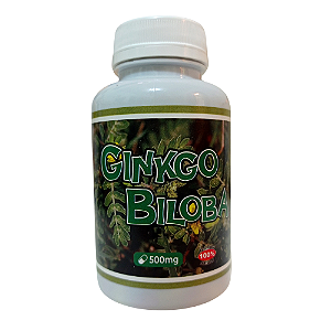 Ginkgo Biloba 500mg  100 Cápsulas - Bio vittas