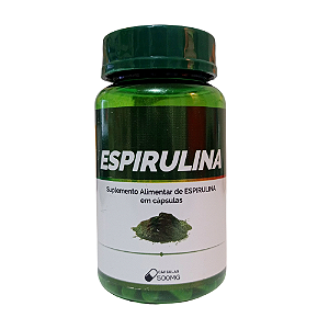 Spirulina 500mg 120 cápsulas - Bio Vitts