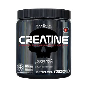Creatina Black Skull Monohidratada creatine pura 300g