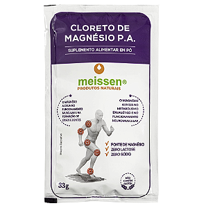 Cloreto De Magnésio P.a Sachê 33g Meissen Sabor Sem sabor