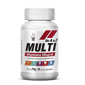 Multi Vitamínico Mineral A-Z 90 Tabletes