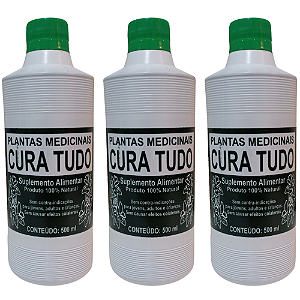 Kit 3 Cura Tudo 500ml