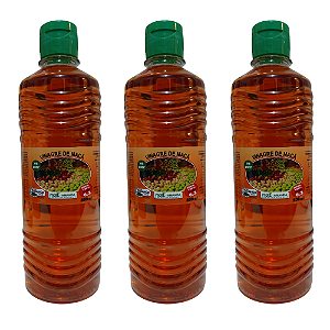 Kit 3 Vinagre de Maçã Orgânico Nat Amanda -500ml