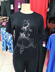 T-shirt Do Dance Modelo Meia Manga