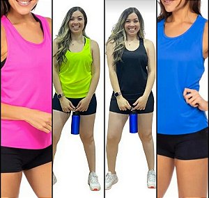 Vestuario Fitness Feminino Camiseta dry fit