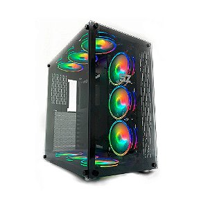 Gabinete Gamer Storm-Z Pure, USB 2.0 e 3.0 Preto