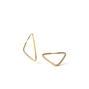 BRINCO TRIÂNGULO 02 EM OURO 18K