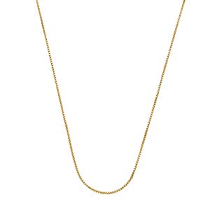 Corrente Veneziana Grossa 40cm Ouro