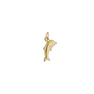 PINGENTE EM OURO GOLFINHO 12 MM