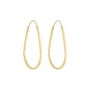 BRINCO EM OURO GOTA 20MM