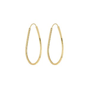 BRINCO EM OURO GOTA 22 MM