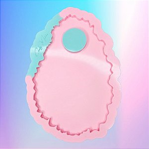 Molde de silicone Godê Geodo Expositor Manicure