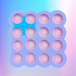 Molde de Silicone Círculo 2cm