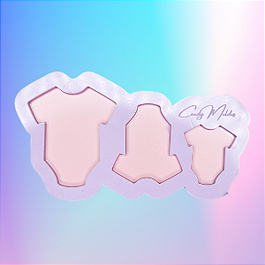 Molde de Silicone Body 3 Cavidades - P M G