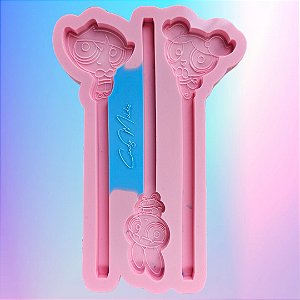 Molde de Silicone Meninas Super - Super Slim