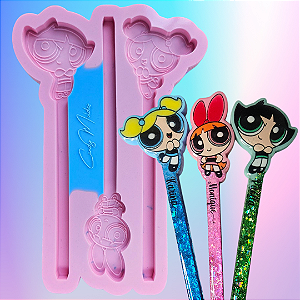 BAZAR - Molde de Silicone Meninas Super - Super Slim