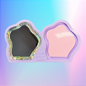 Molde de Silicone Orgânico Espelho 2 Cavidades 6cm
