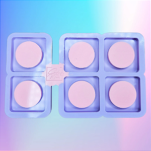 BAZAR - Molde de Silicone Porta Guardanapo 6 Cavidades