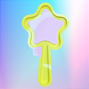 Molde de Silicone Espelho Estrela Grande 23cm- Espelho de Mão