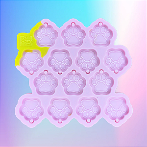 BAZAR - Molde de Silicone Patinha Modelo II - 14 Cavidades