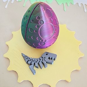 Ovo Surpresa 3D - Dino 10cm