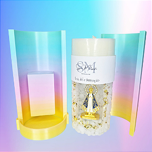 Molde Vela Oratória Impressão 3D - 14cm